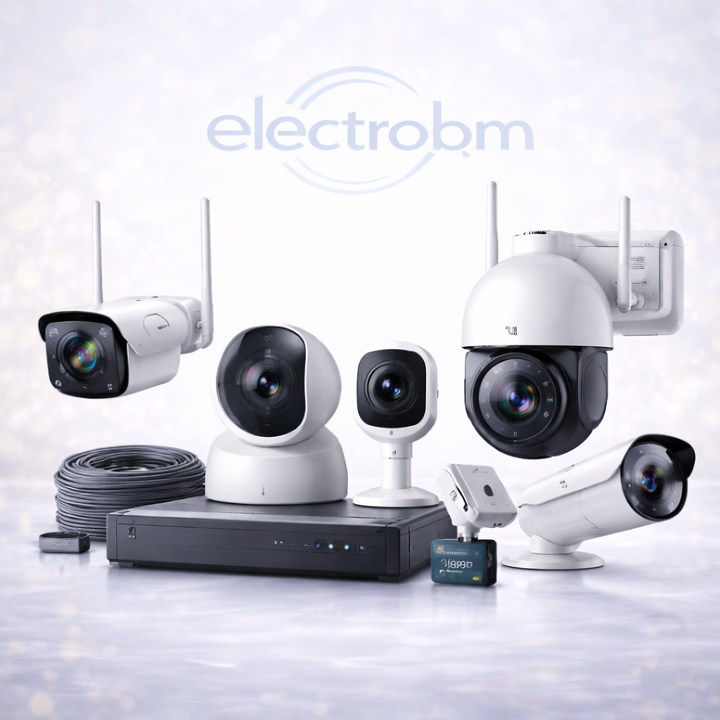الكاميرات والأمن المنزلي